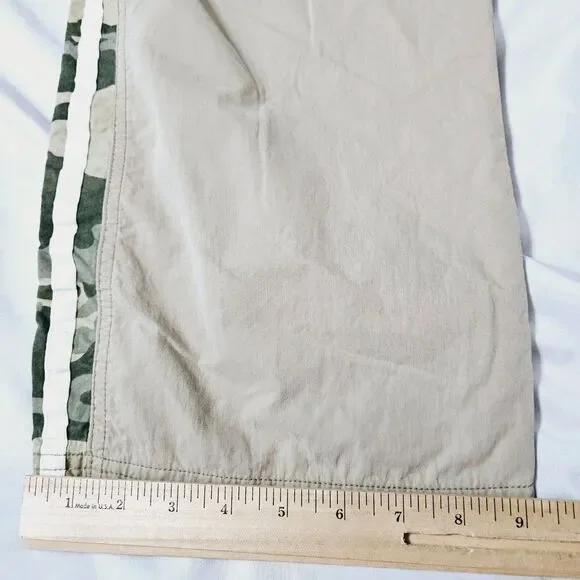 Cherokee Mens Cargo Pants Beige Size XL Cotton Blend Pockets Elastic Waist - Picture 11 of 12